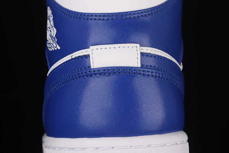 All categories Air Jordan Jordan series basketball shoes Air Jordan 1 Mid Air Jordan 1 Mid AJ1 Joe 1 Kentucky Blue Zhongbang basketball shoes BQ6472-104